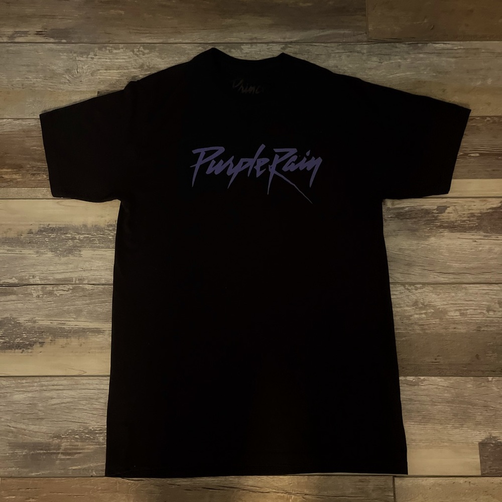 Men’s size small Purple Rain Tee.